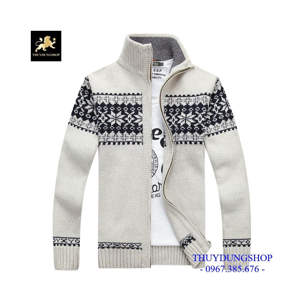 Áo len nam cổ đứng hàn quốc LNA09