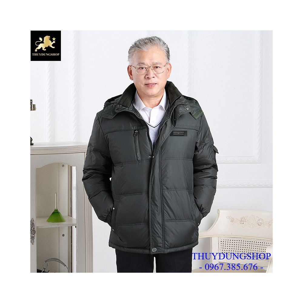Áo phao nam trung niênm mẫu mới lót lông ấm áp sang trọng  NAP76 
