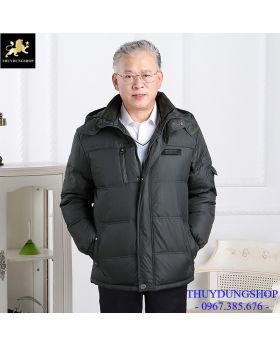 Áo phao nam trung niênm mẫu mới lót lông ấm áp sang trọng  NAP76 