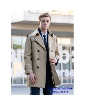 Áo khoác măng tô nam dáng dài trẻ trung lịch lãm đích thực thời trang nam NMT61-Số 1-3XL
