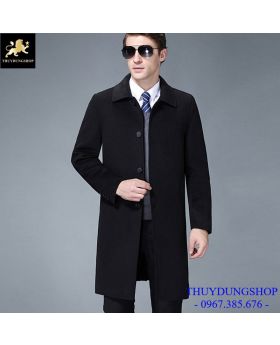 Áo dạ nam trẻ trung dáng dài NAD66