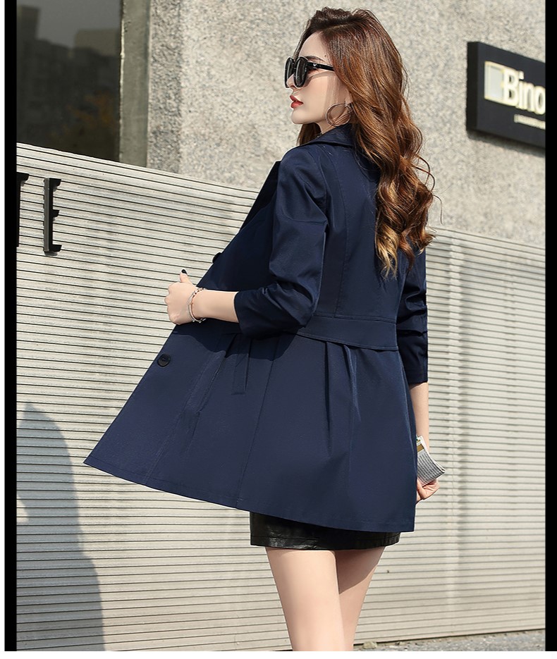 Áo khoác thu đông măng tô nữ Hàn Quốc thời trang GMT30